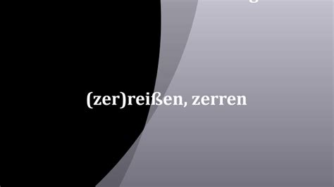 zerren englisch